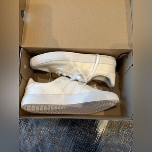 BNIB Adidas white sneakers